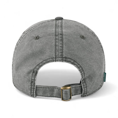 Back view of Legacy TTA custom hat in cinder