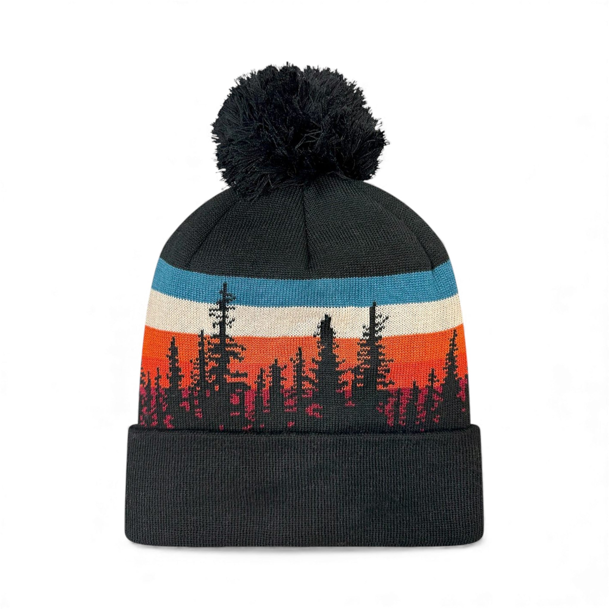 Back view of Locale GRNDSR custom hat in lodgepole and black