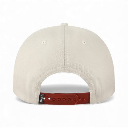 Back view of Locale WILSON custom hat in cream