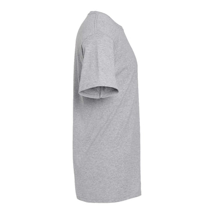 M&O 4800 custom short sleeve t-shirt in athletic grey, right side view