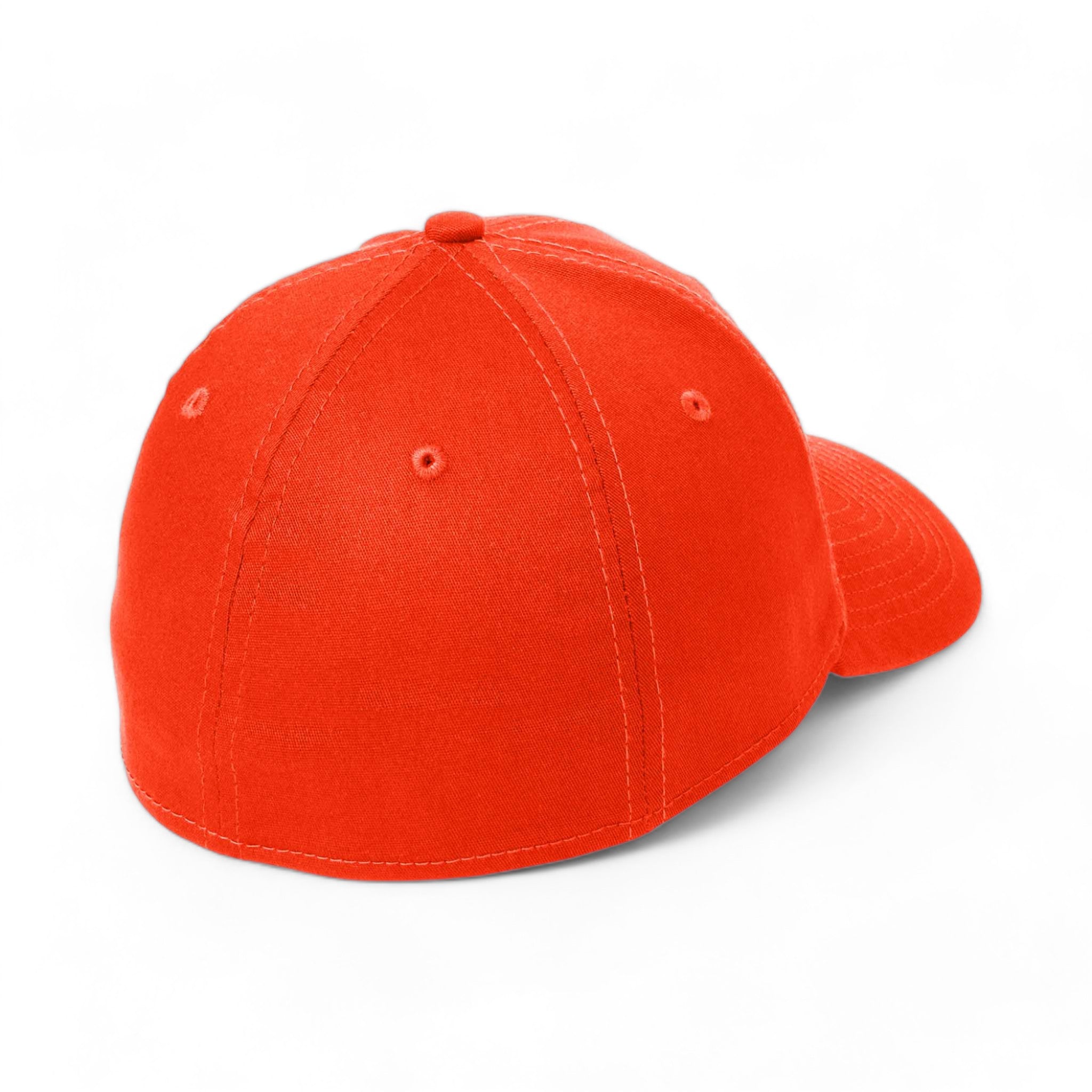 Back view of New Era NE1000 custom hat in orange