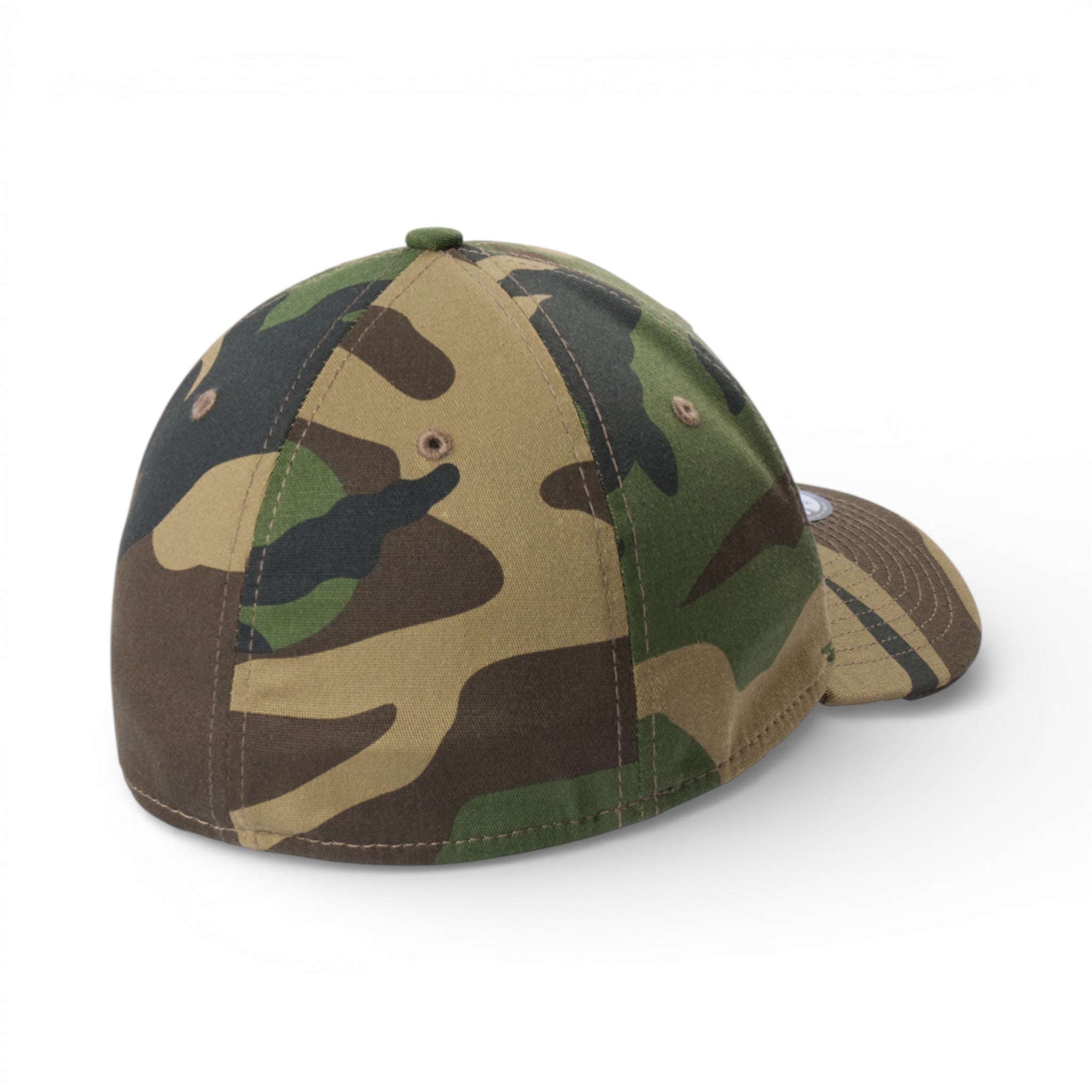 Back view of New Era NE1000 custom hat in camo