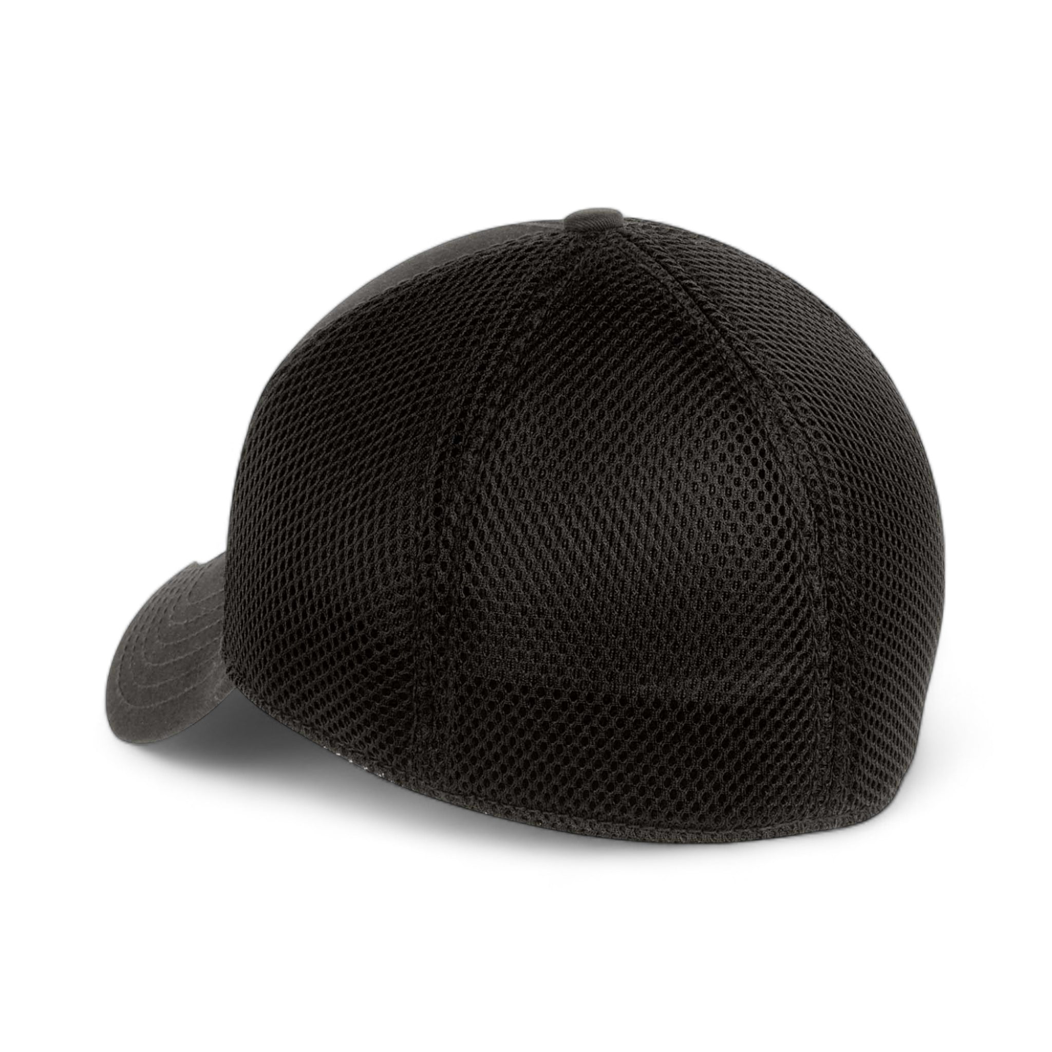 Back view of New Era NE1020 custom hat in black