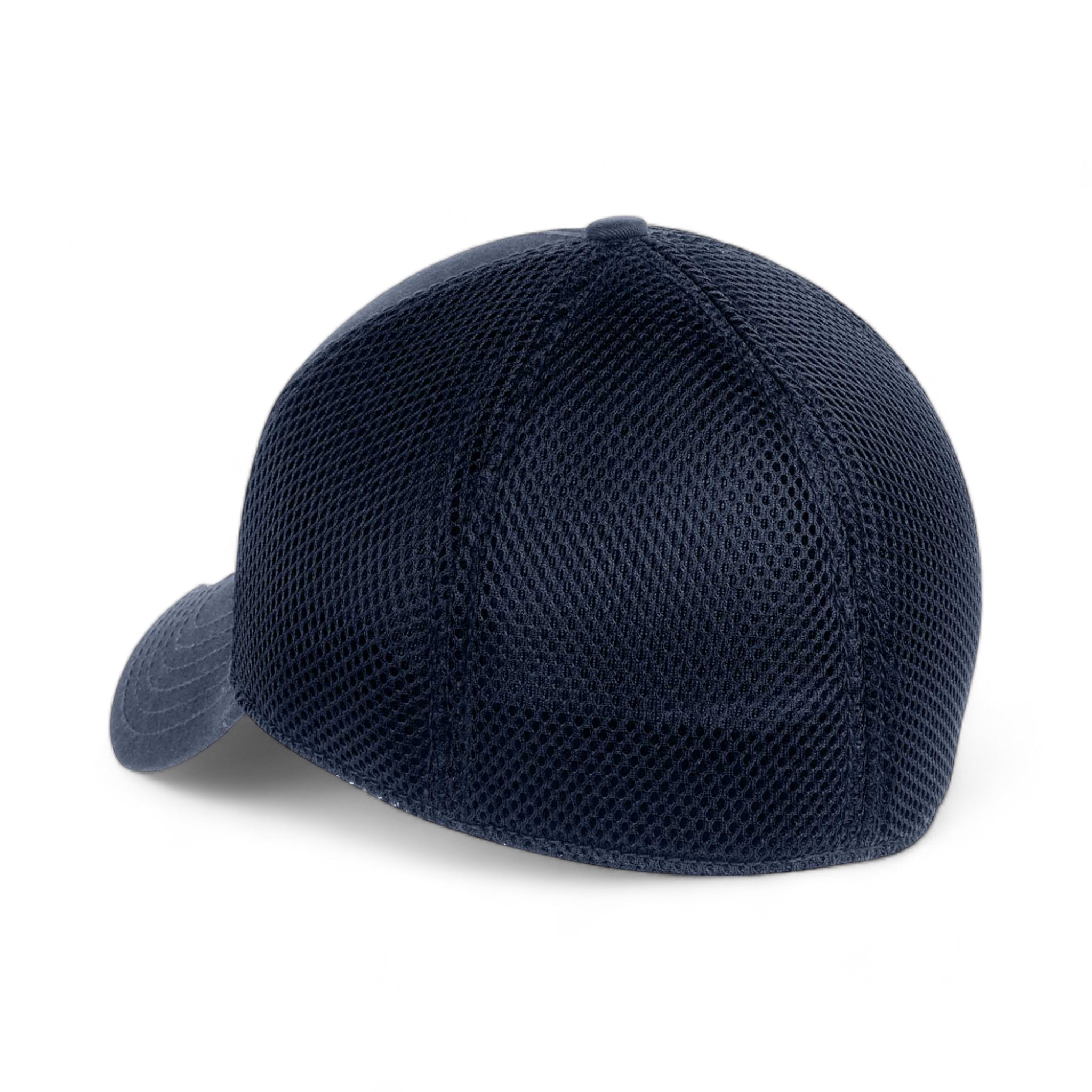 Back view of New Era NE1020 custom hat in deep navy