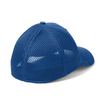 Back view of New Era NE1020 custom hat in royal