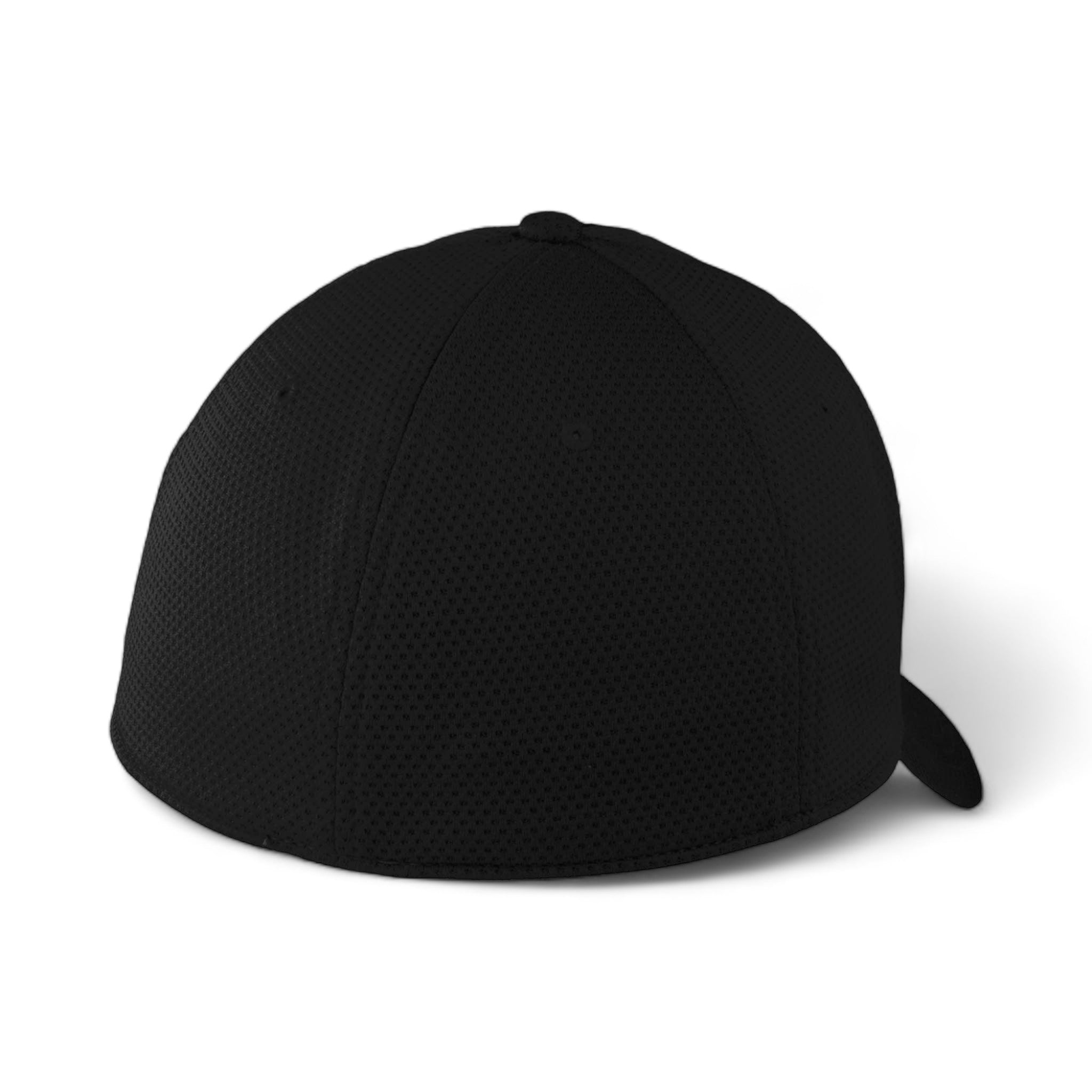 Back view of New Era NE1090 custom hat in black