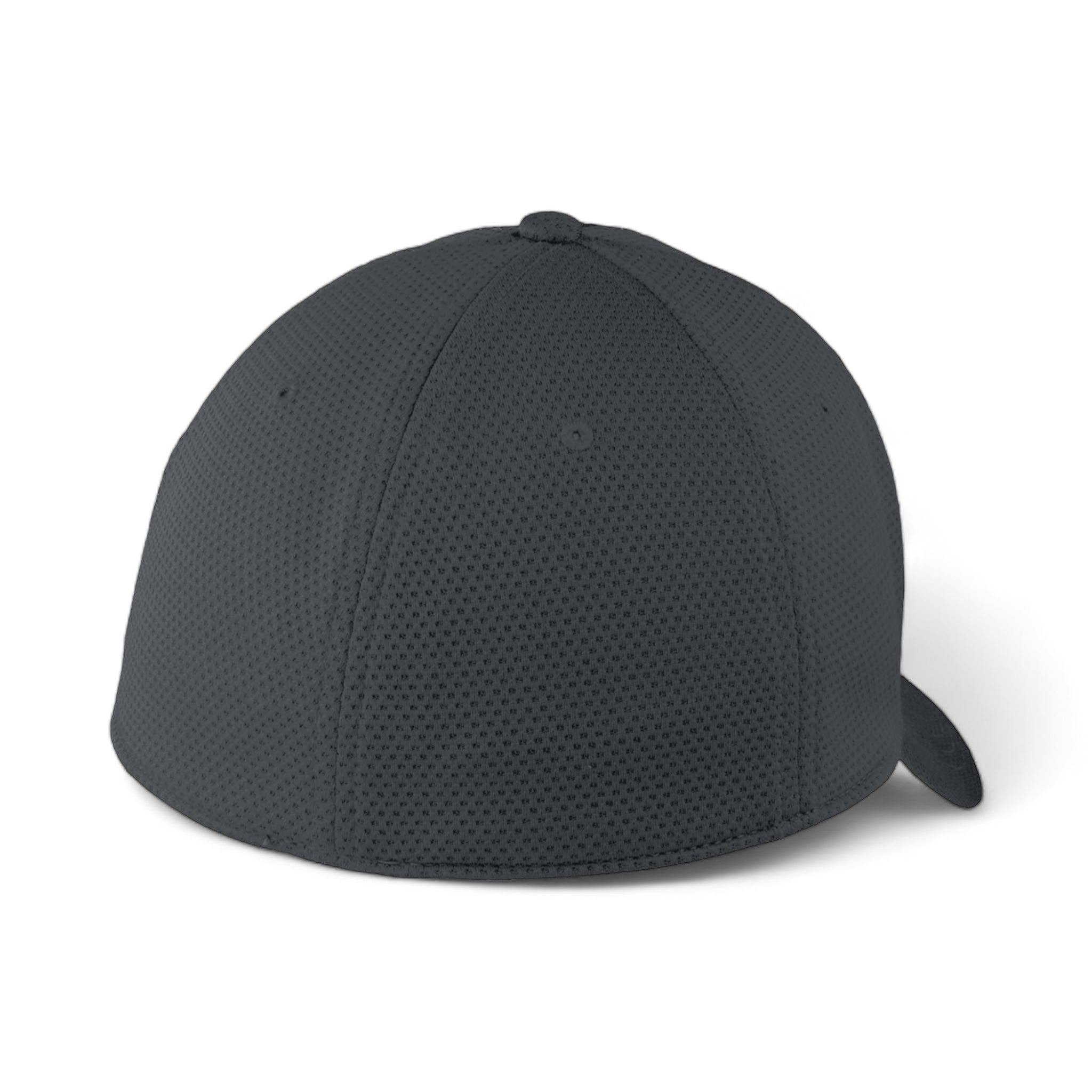 Back view of New Era NE1090 custom hat in charcoal