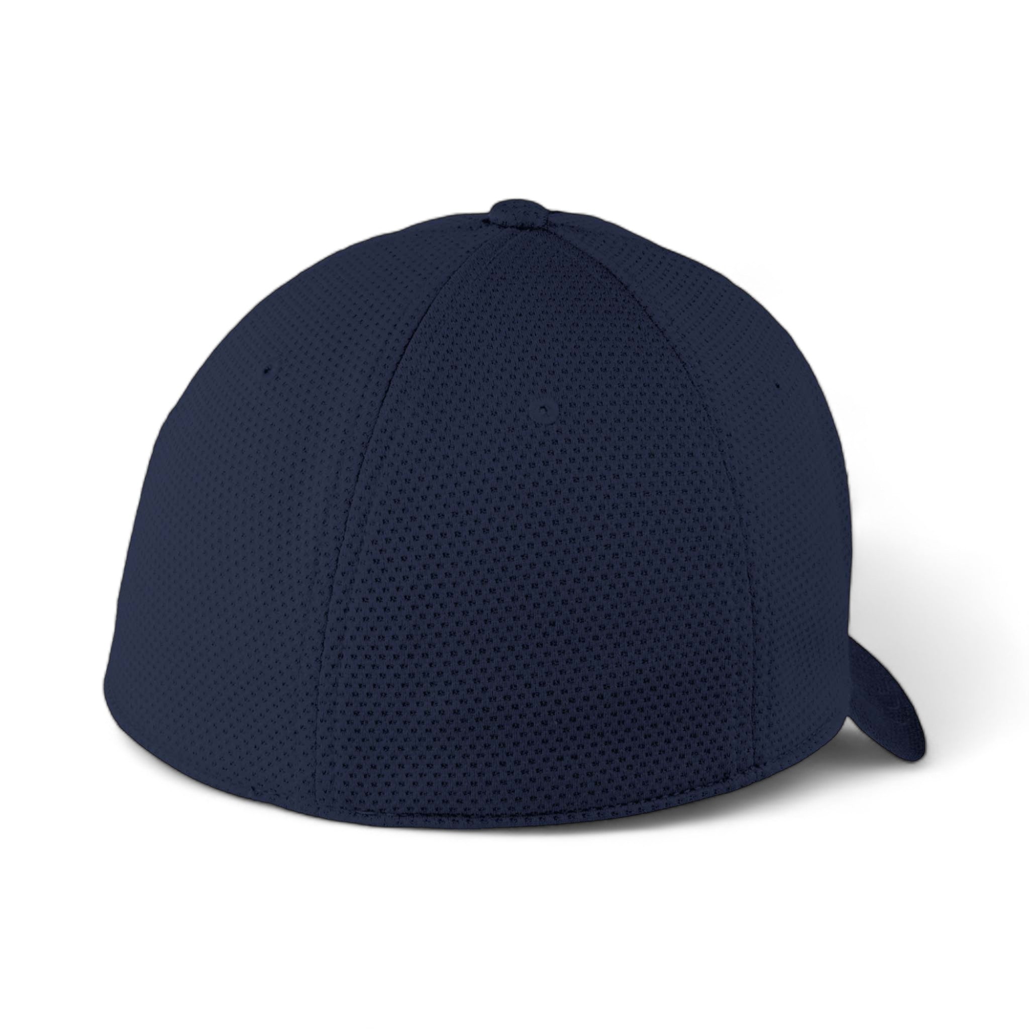 Back view of New Era NE1090 custom hat in league navy