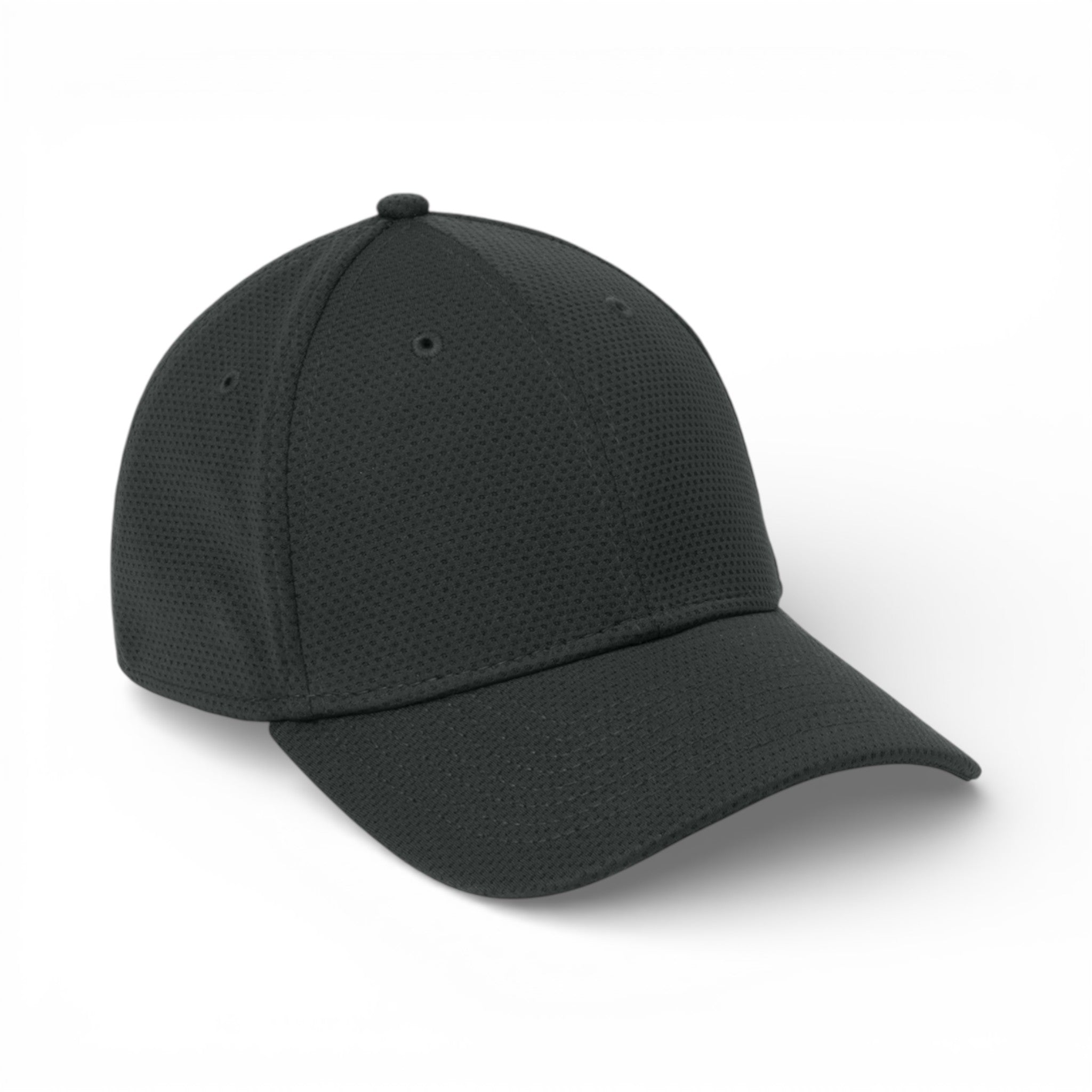 Right side view of New Era NE1090 custom hat in black