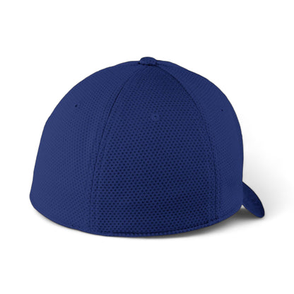 Back view of New Era NE1090 custom hat in royal