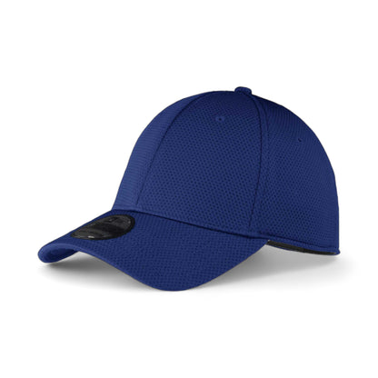 Side view of New Era NE1090 custom hat in royal