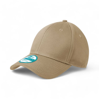 Side view of New Era NE200 custom hat in khaki