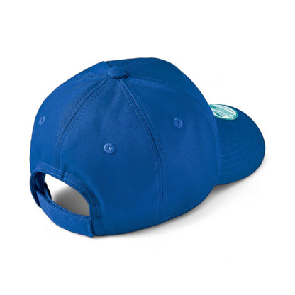 Back view of New Era NE200 custom hat in royal