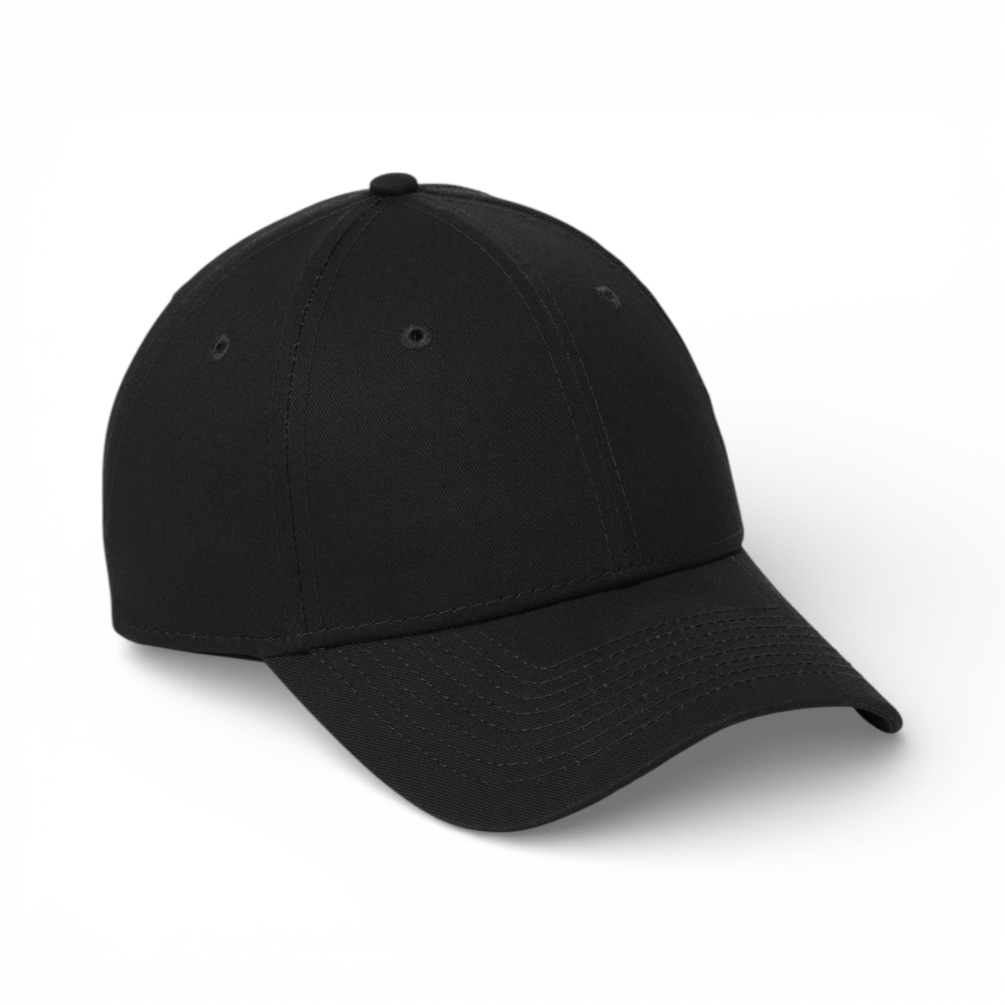 Right side view of New Era NE200 custom hat in black