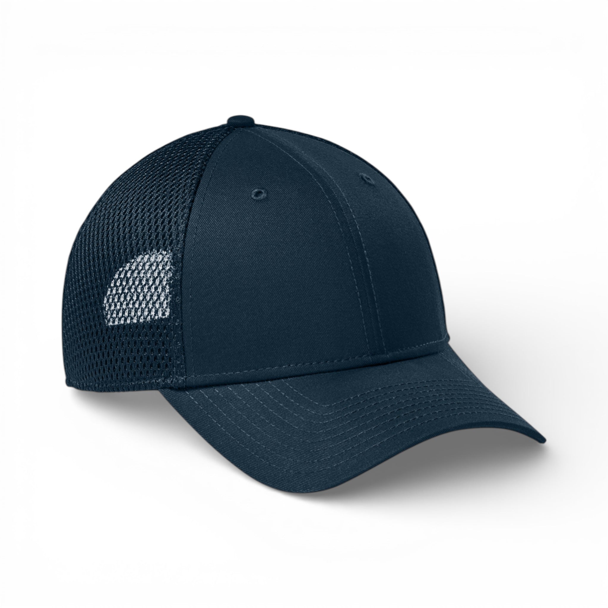 Right side view of New Era NE204 custom hat in flag deep navy