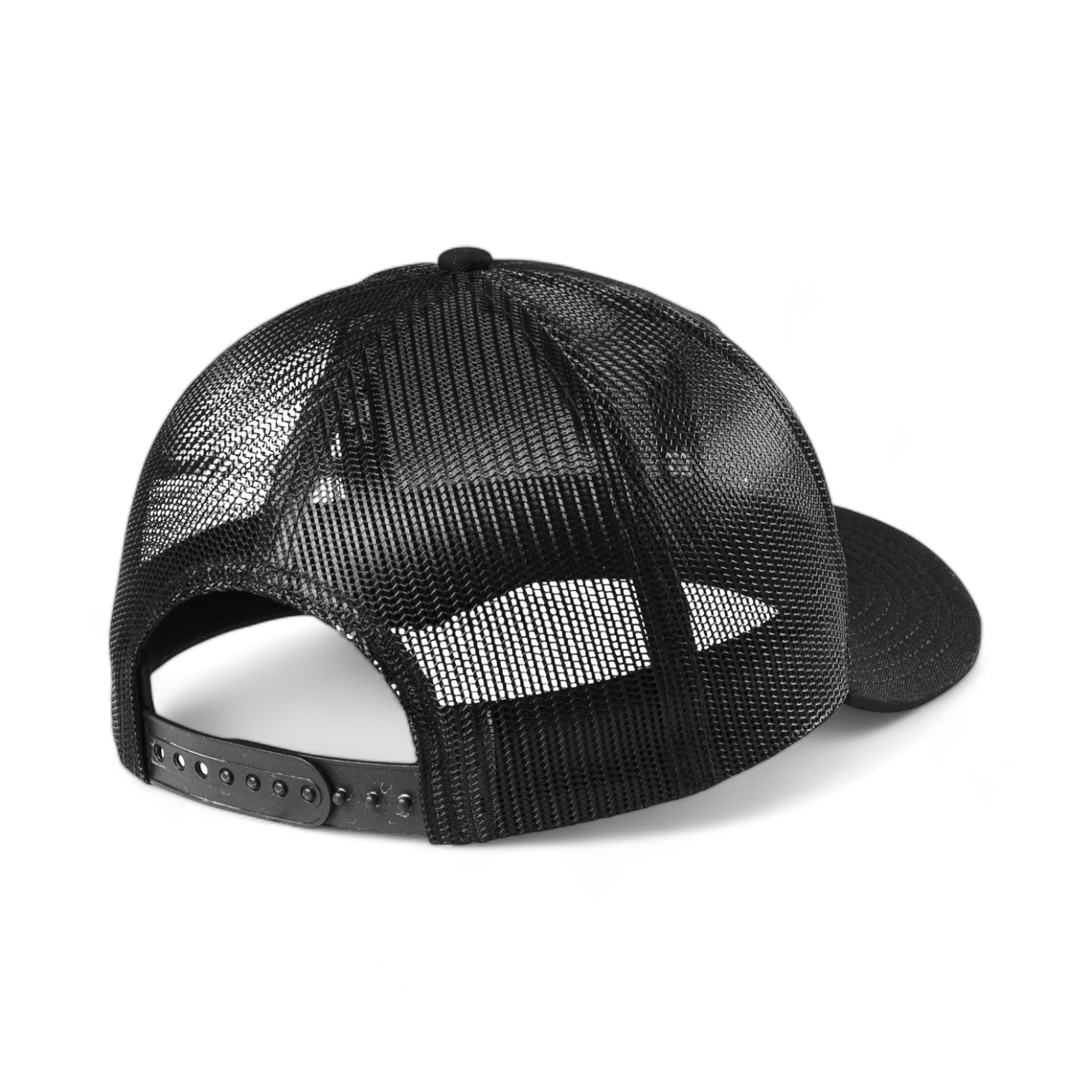 Back view of New Era NE207 custom hat in black