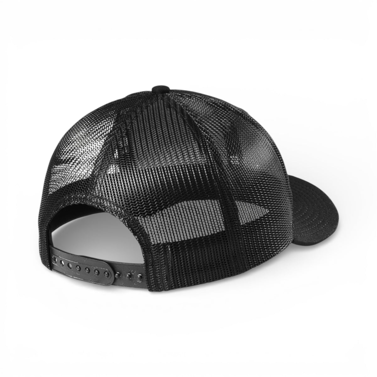 Back view of New Era NE207 custom hat in black