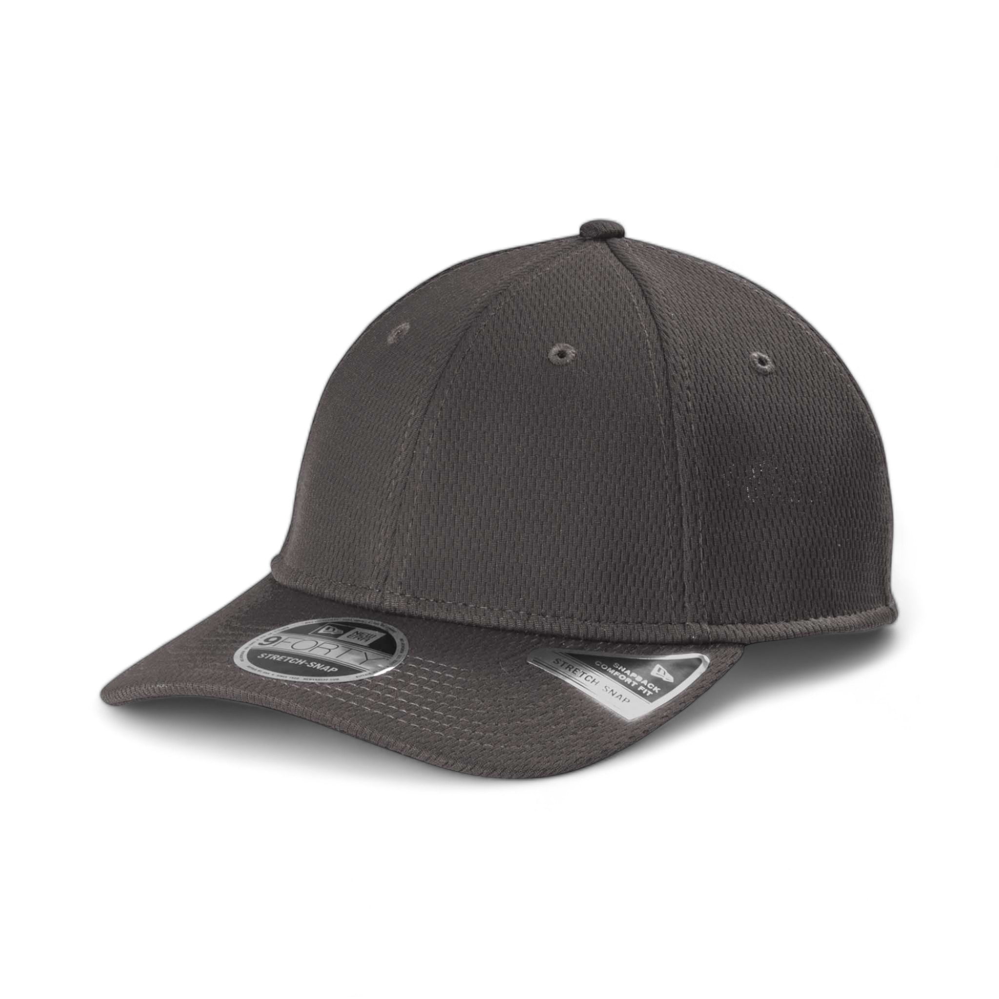 Side view of New Era NE209 custom hat in graphite