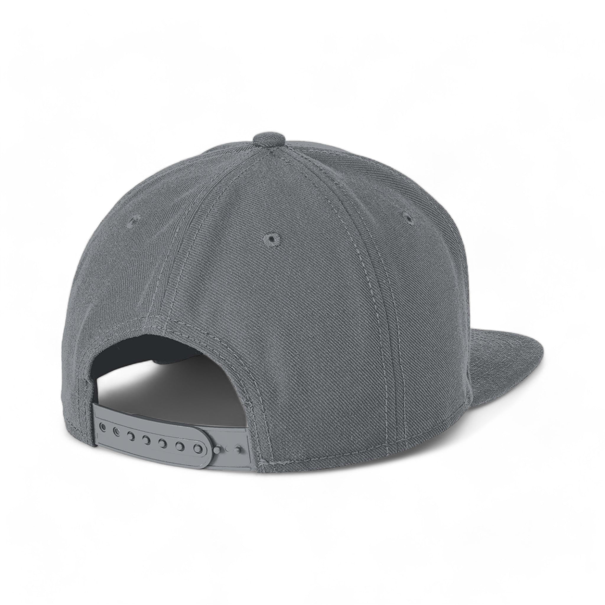 Back view of New Era NE402 custom hat in graphite