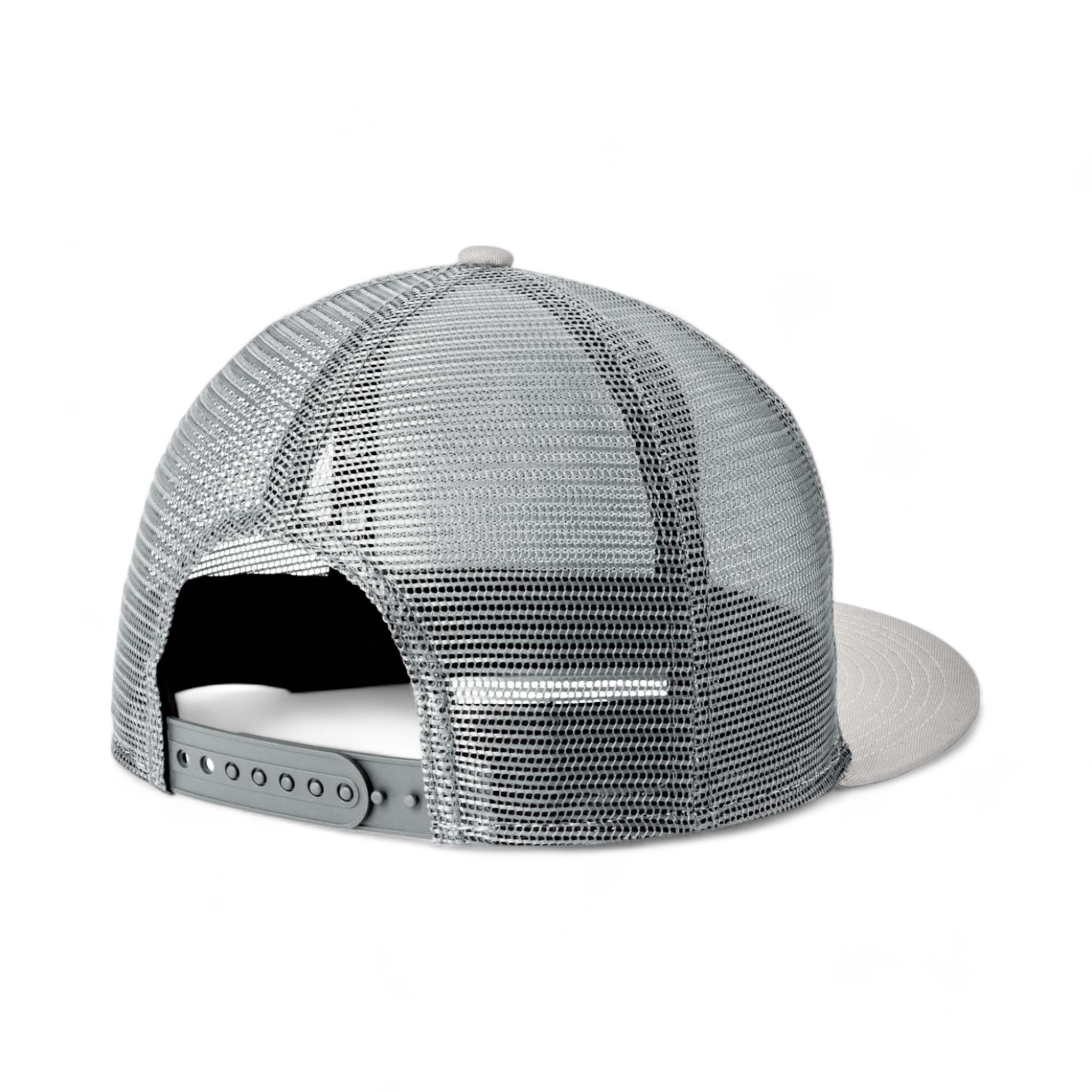 Back view of New Era NE4030 custom hat in grey and graphite