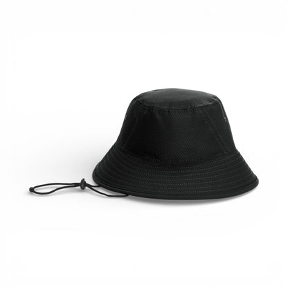 Back view of New Era NE800 custom hat in black