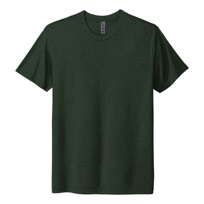 Next Level Apparel 6010 custom short sleeve t-shirt in black forest, front view