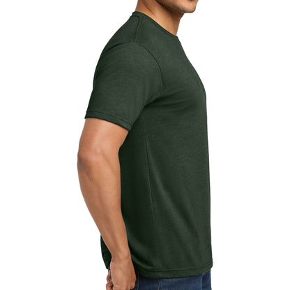 Next Level Apparel 6010 custom short sleeve t-shirt in black forest, right side view