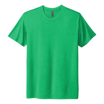 Next Level Apparel 6010 custom short sleeve t-shirt in envy, front view