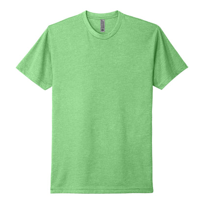 Next Level Apparel 6210 custom short sleeve t-shirt in apple green, front view