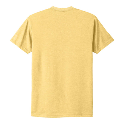 Next Level Apparel 6210 custom short sleeve t-shirt in banana cream, back view