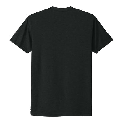 Next Level Apparel 6210 custom short sleeve t-shirt in black, back view