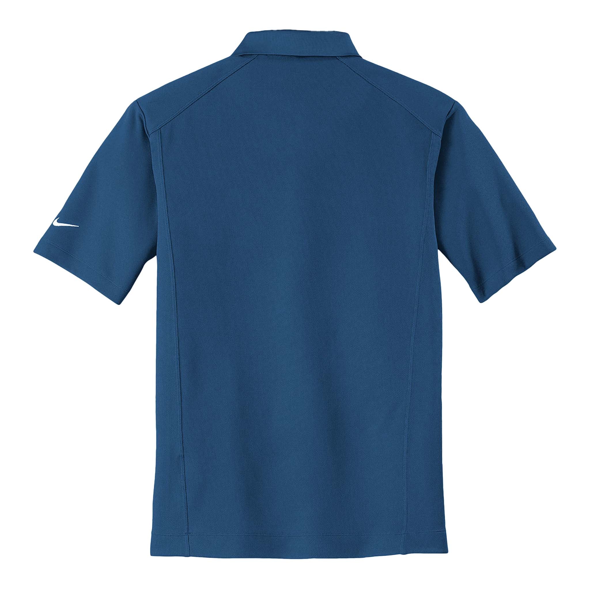 Nike 267020 custom polo in court blue, back view
