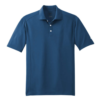 Nike 267020 custom polo in court blue, front view