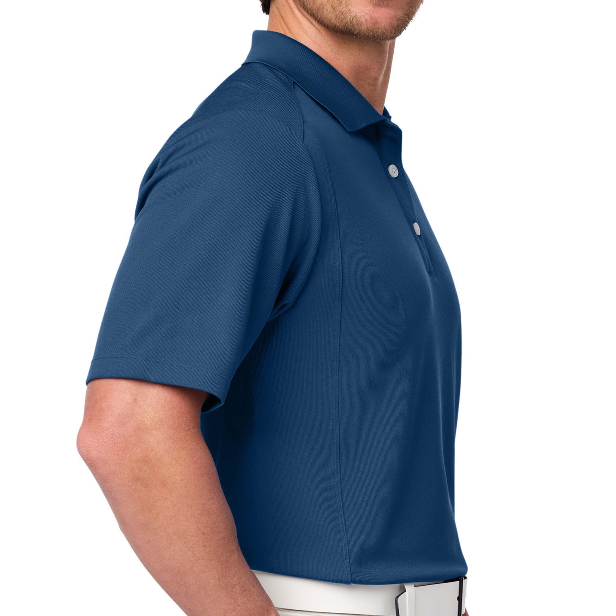 Nike 267020 custom polo in court blue, right side view
