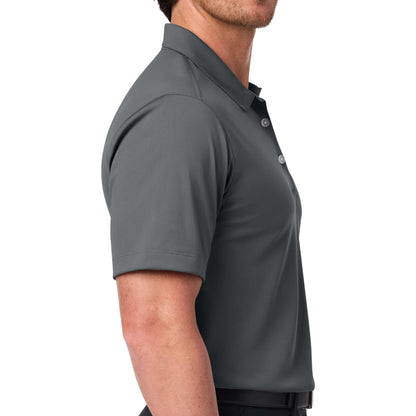 Nike 637167 custom polo in anthracite, right side view