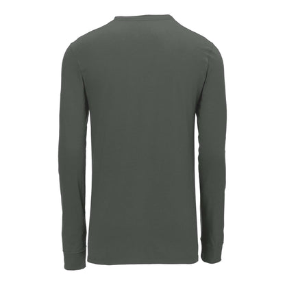 Nike NKBQ5230 custom long sleeve t-shirt in anthracite, back view