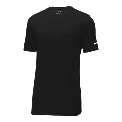 Nike NKBQ5231 custom short sleeve t-shirt in black, front view