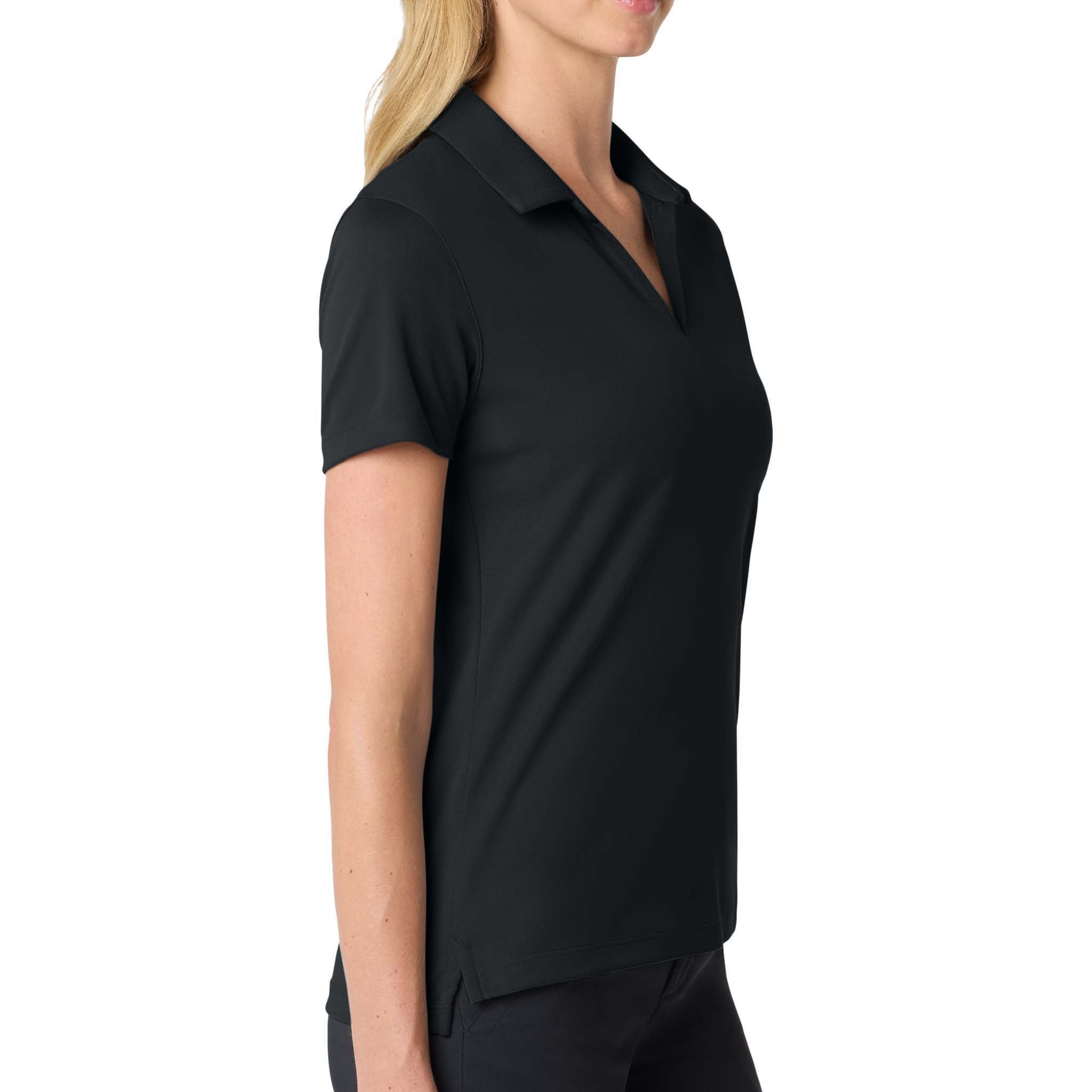Nike NKDC1991 custom polo in black, right side view