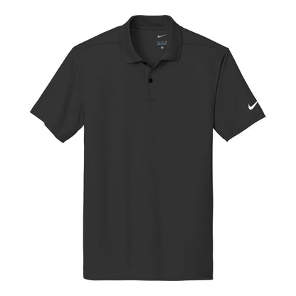 Nike NKDX6684 custom polo in black, front view