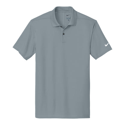 Nike NKDX6684 custom polo in cool grey, front view