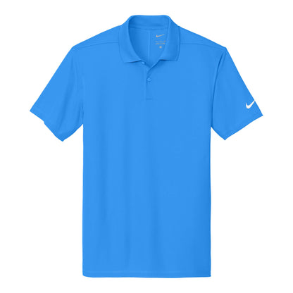 Nike NKDX6684 custom polo in light photo blue, front view