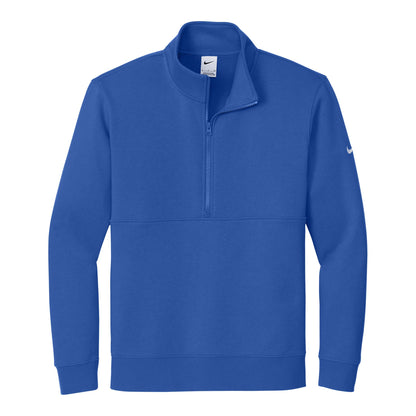 Nike NKDX6718 custom quarter-zip in game royal, front view
