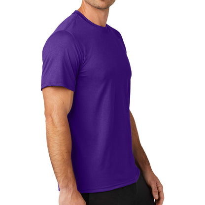 Nike NKDX8730 custom short sleeve t-shirt in court purple, right side view