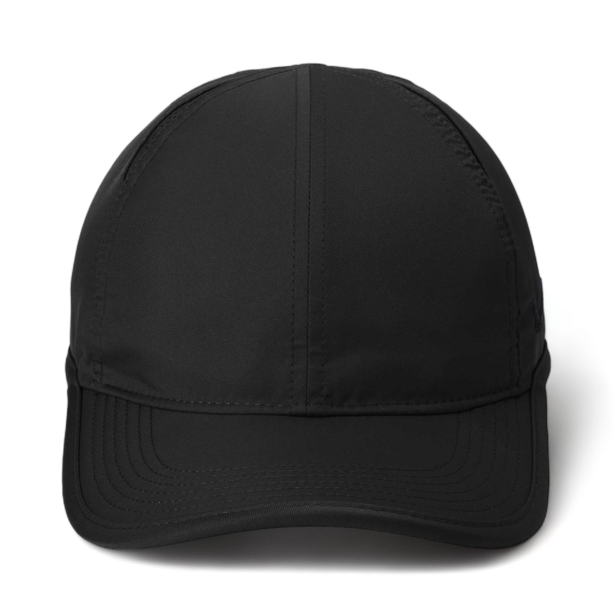 Front view of Nike NKFB5666 custom hat in black