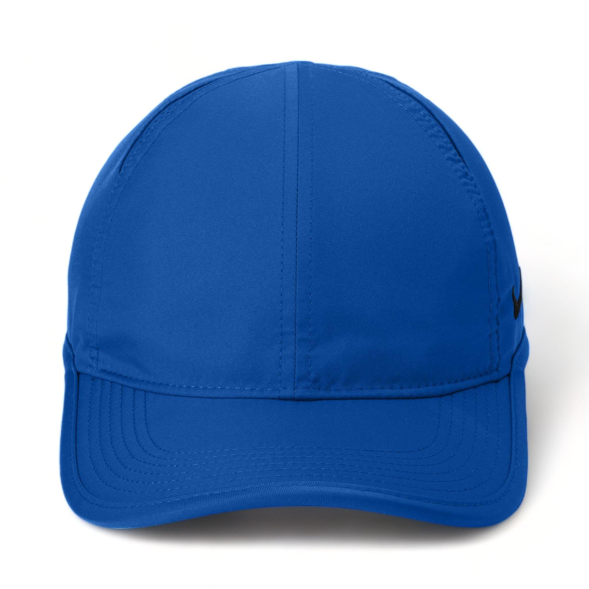 Front view of Nike NKFB5666 custom hat in game royal