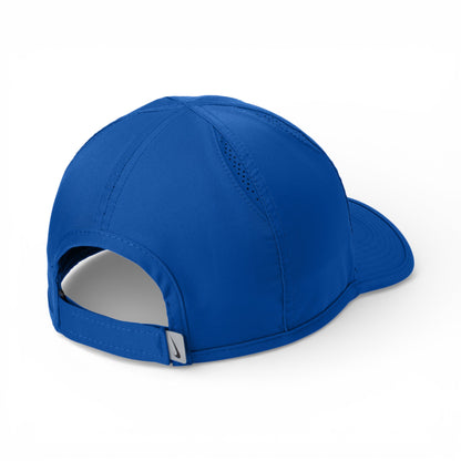 Back view of Nike NKFB5666 custom hat in game royal
