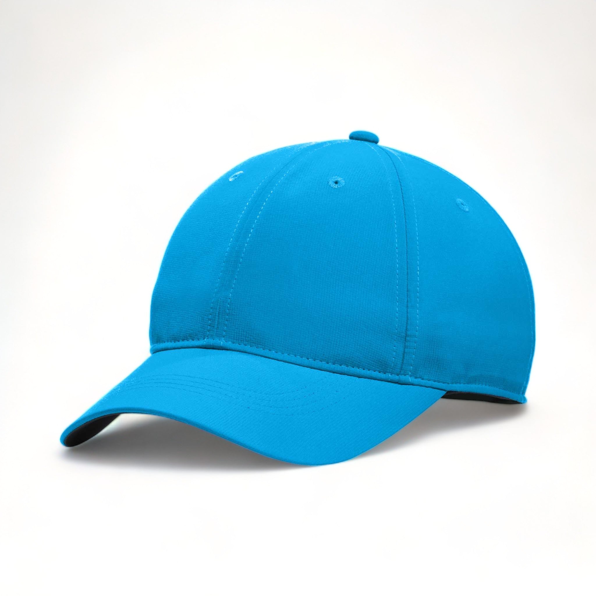 Side view of Nike NKFB6444 custom hat in photo blue