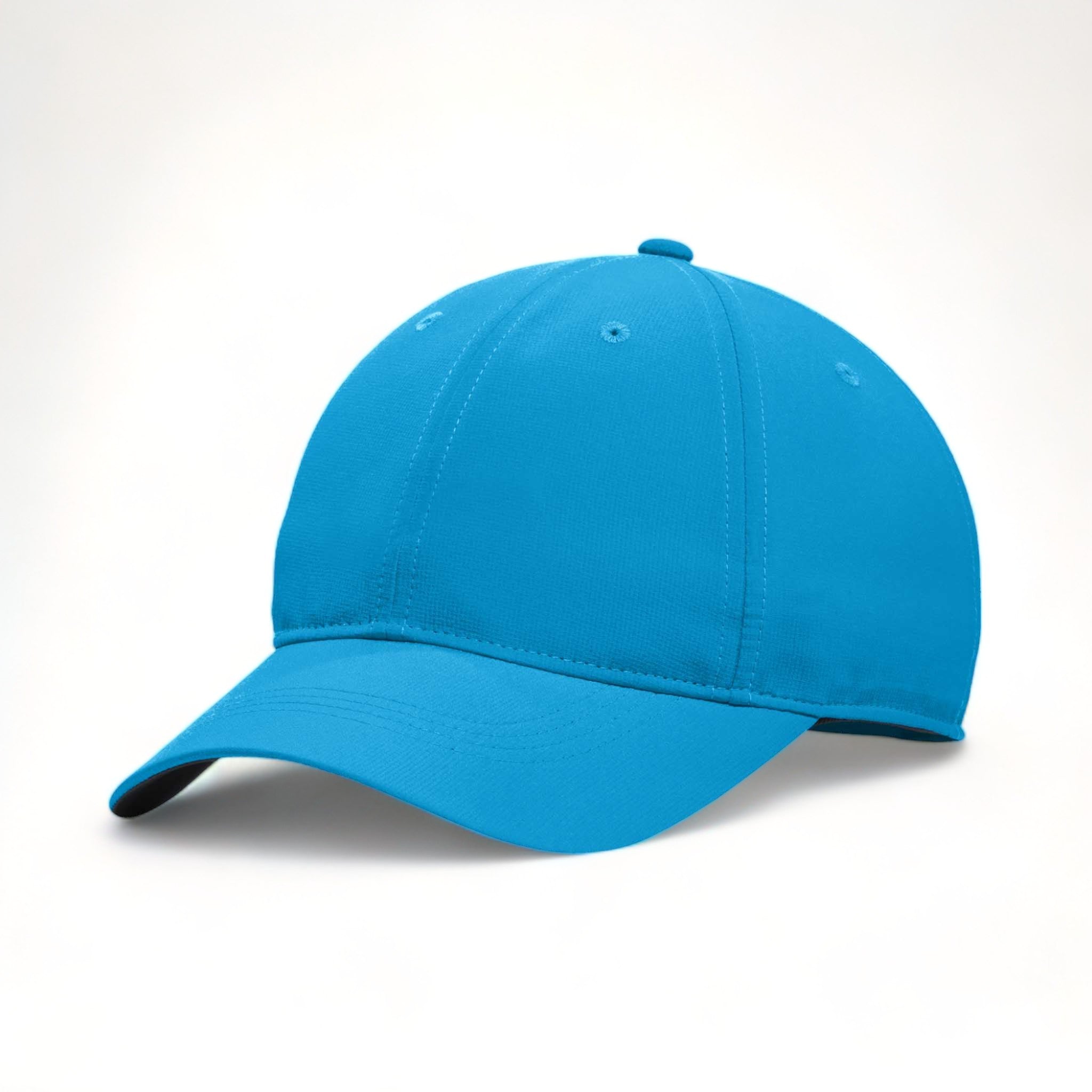 Side view of Nike NKFB6444 custom hat in tidal blue