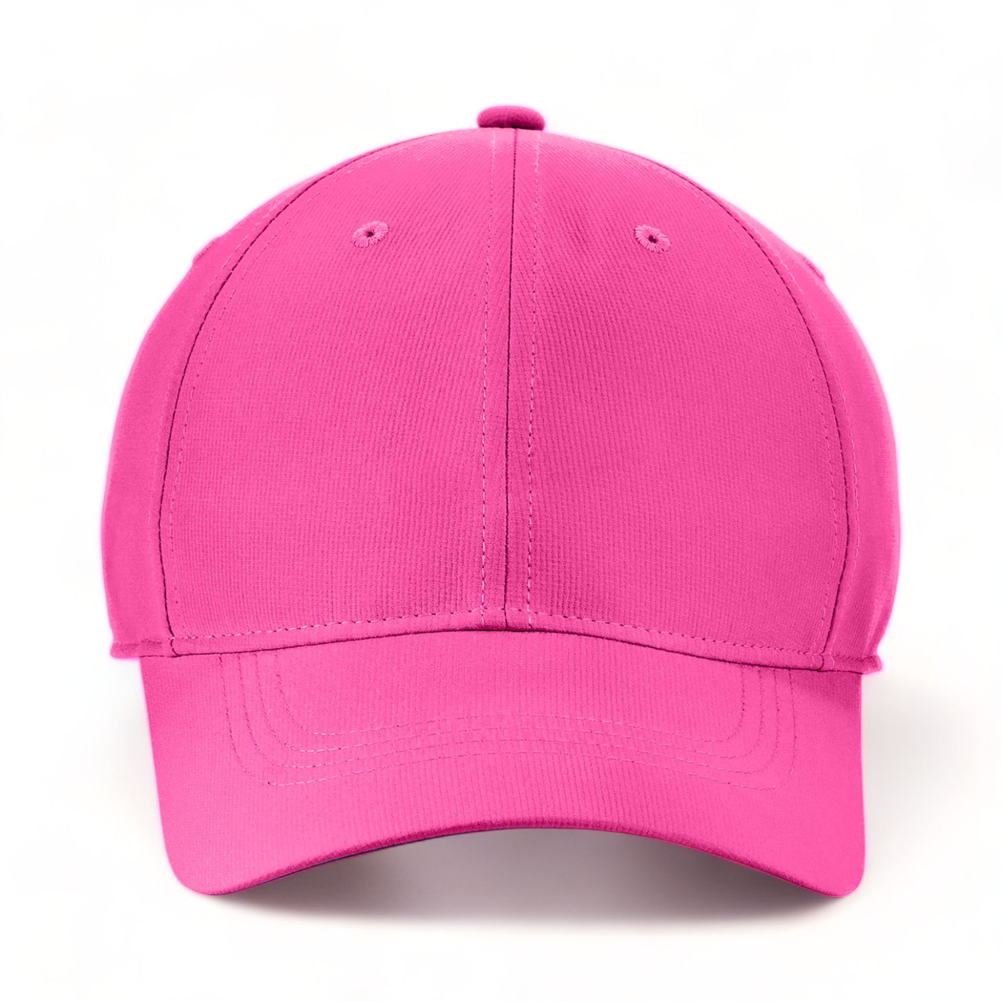 Front view of Nike NKFB6444 custom hat in vivid pink
