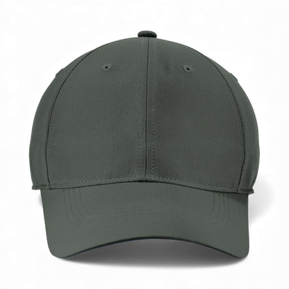 Front view of Nike NKFB6444 custom hat in anthracite